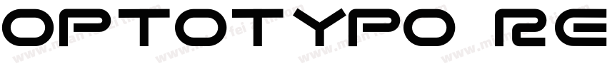 Optotypo Regular字体转换